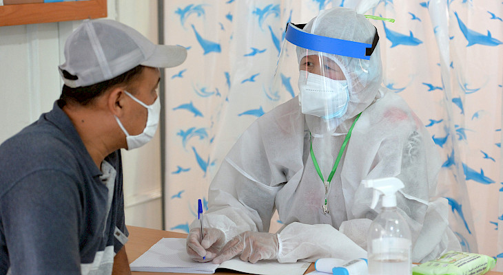 2 февраля. В Кыргызстане за сутки выявлено 58 случаев коронавируса
