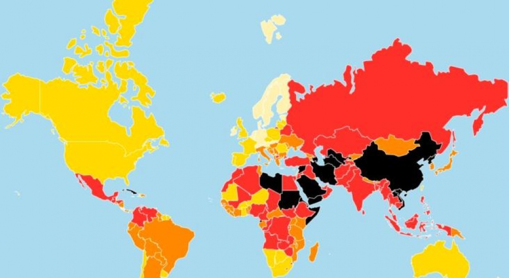 В рейтинге свободы слова Кыргызстан опустился на 9 позиций