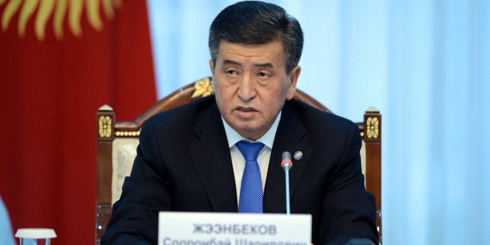 Жээнбеков заявил о готовности уйти с поста президента, когда страна встанет на путь законности