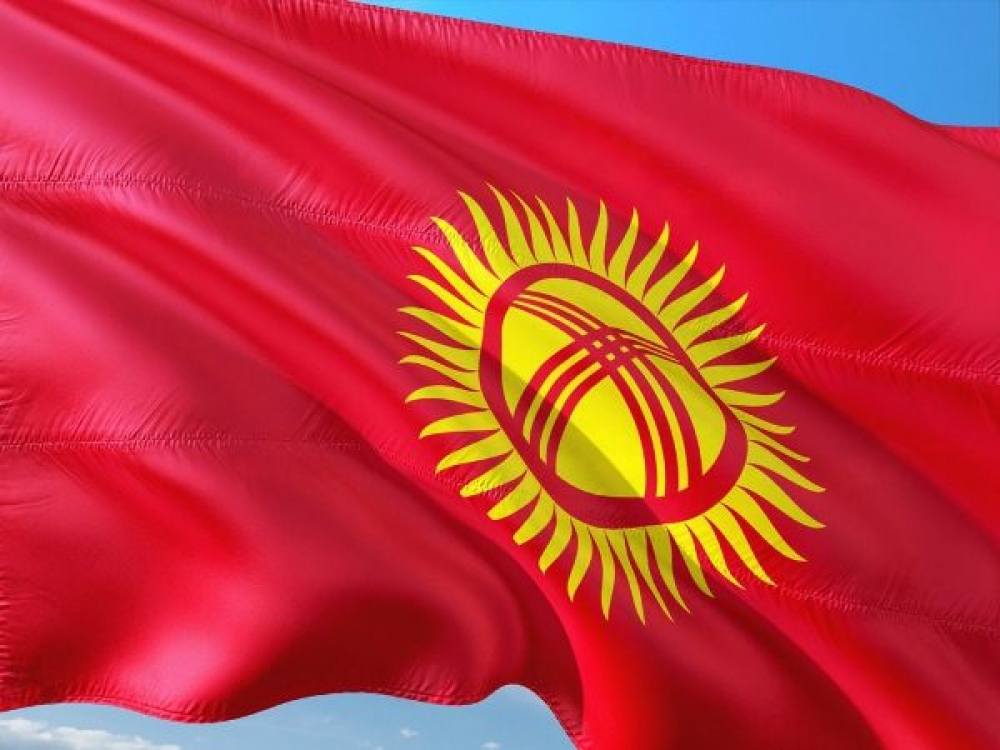 Депутат парламента предложил изобразить на флаге Кыргызстана символ Манаса