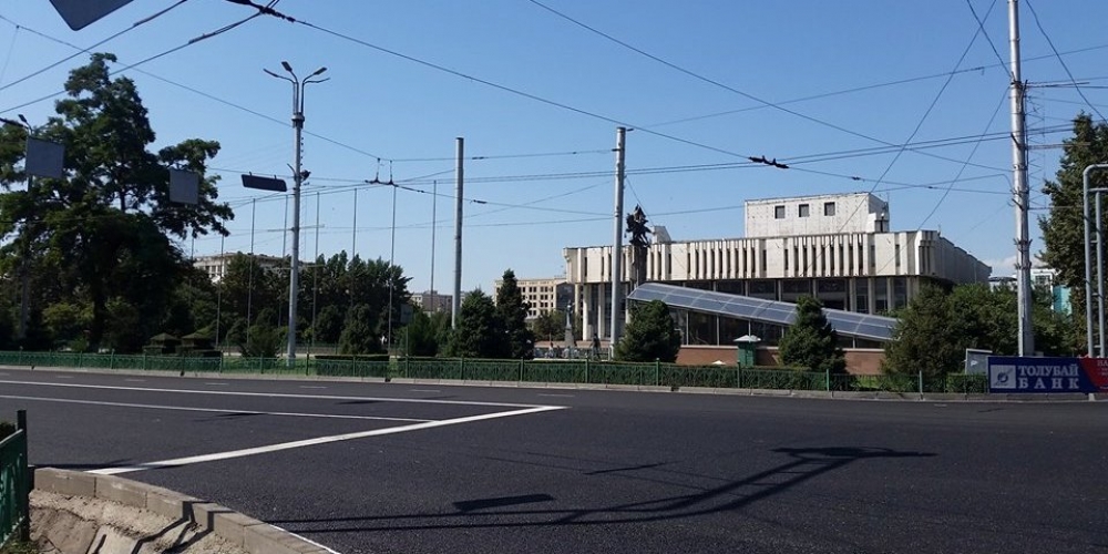 В Бишкеке после ремонта открылось несколько улиц