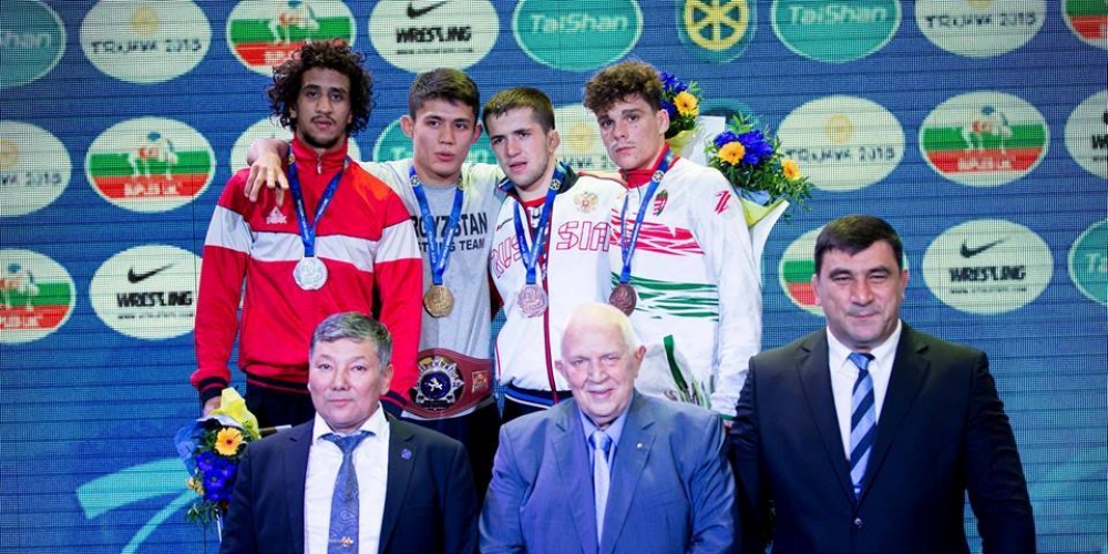 Кыргызстанец Эрбол Бакиров стал чемпионом мира по борьбе