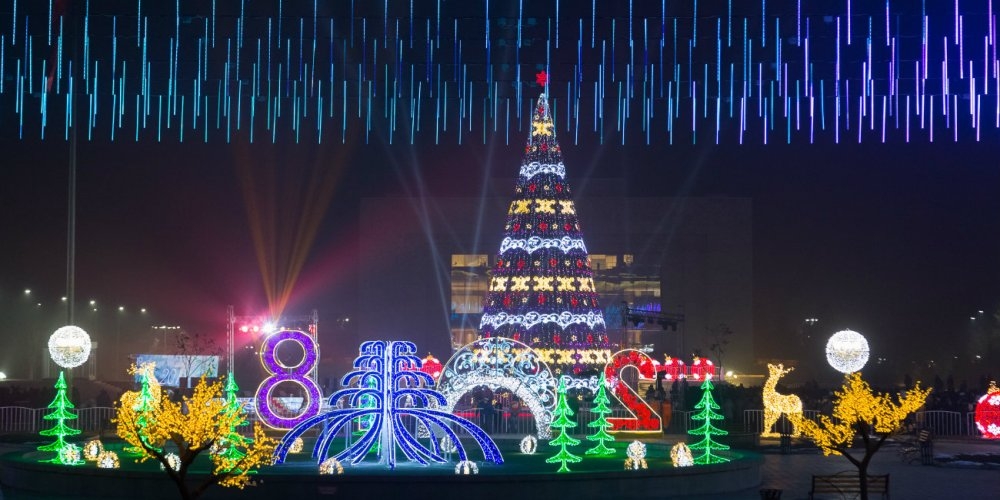 Сколько денег потратят на украшение Бишкека к Новому Году?