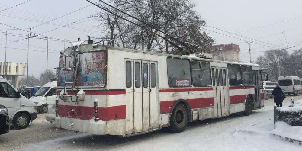 На подстанции Бишкекского троллейбусного управления произошла авария