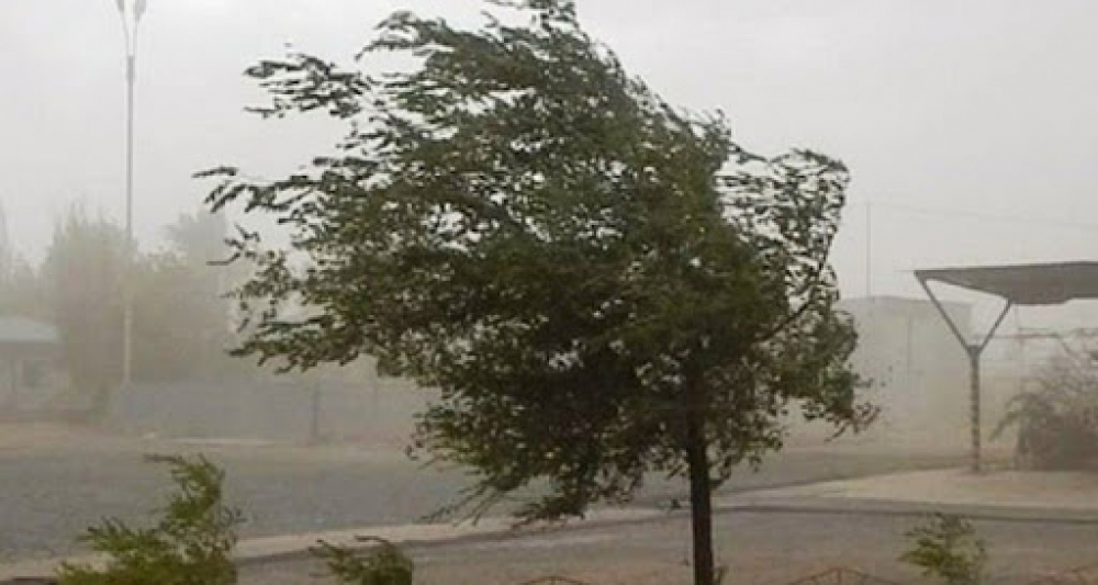 На Бишкек и Чуйскую область надвигается гроза и сильный ветер