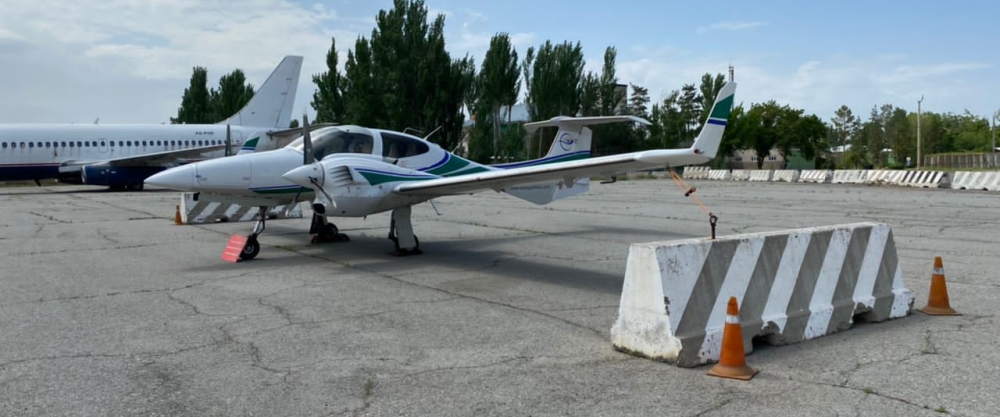 В Кыргызстане сотрудники таможни «Манас» обнаружили незарегистрированный самолет