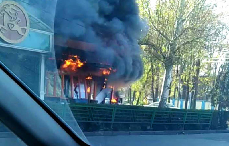 В центре Бишкека прогремел взрыв. Есть пострадавшие (видео)