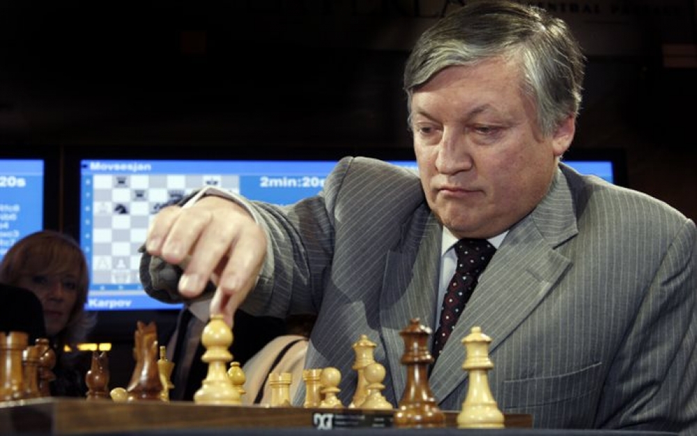 Победители V Кубка президента КР по шахматам получат награды из рук Анатолия Карпова