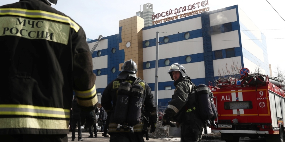 Кыргызстанцев нет среди пострадавших при пожаре в ТЦ «Персей для детей» в Москве