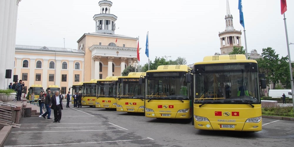 Мэрия Бишкека планирует до конца года закупить 60 новых автобусов