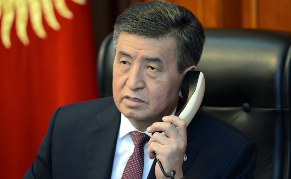 Президенты КР и РК обсудили в телефонном разговоре вопросы двустороннего сотрудничества