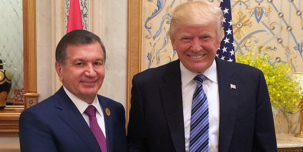 Президент Узбекистана посетит США с официальным визитом