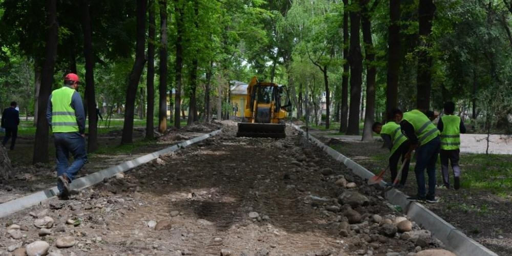 Реконструкция столичного парка имени Фучика завершится в июне