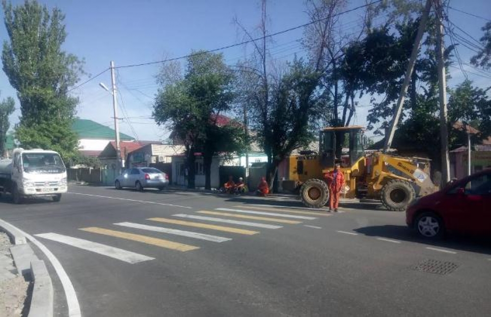 В Бишкеке после реконструкции открыта для движения улица Джаманбаева
