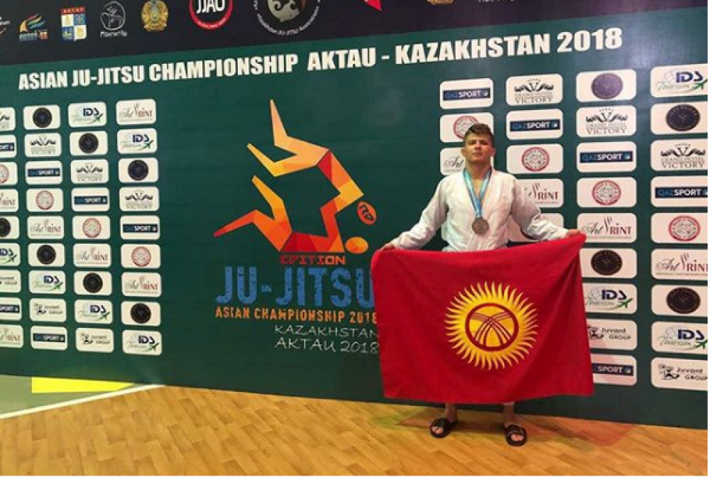 Спортсмен из Кыргызстана взял «бронзу» на чемпионате Азии по джиу-джитсу