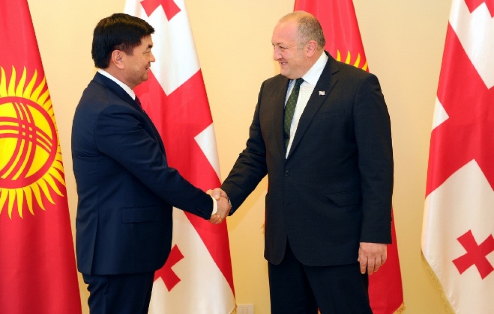 Мухаммедкалый Абылгазиев встретился с президентом Грузии Георгием Маргвелашвили