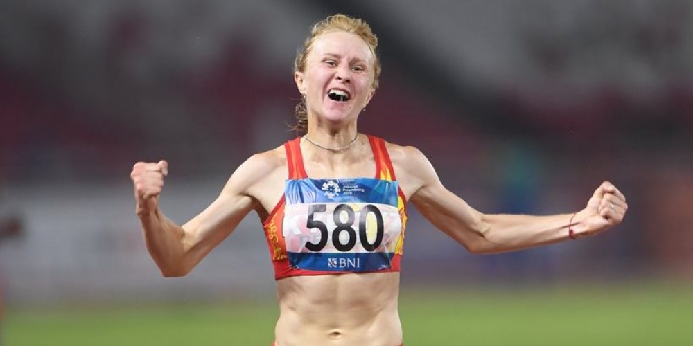Легкоатлетка Дарья Маслова завоевала «золото» Азиатских игр-2018