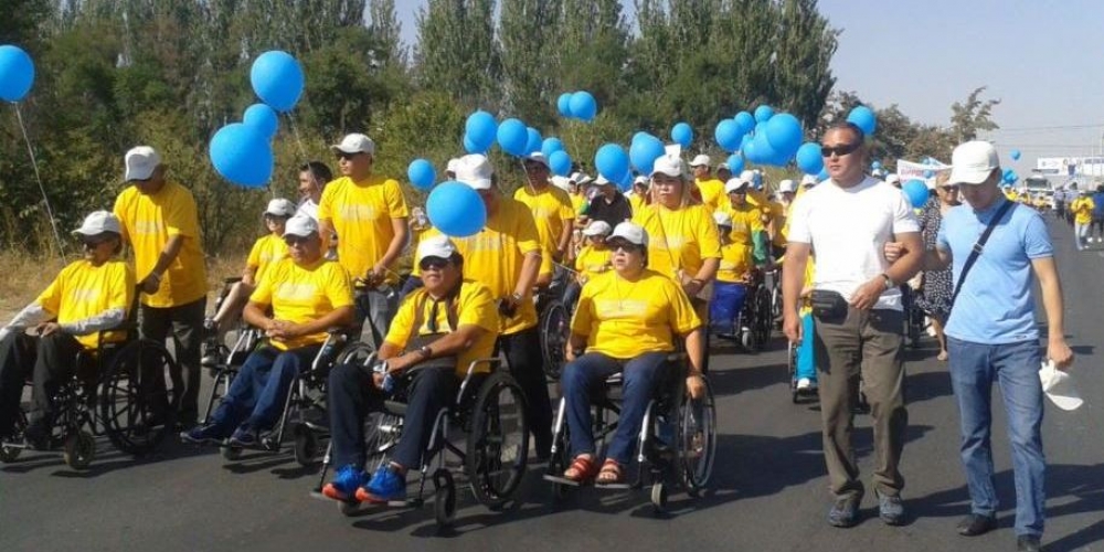 В Бишкеке пройдет марш «За равные права» в помощь людям с ОВЗ