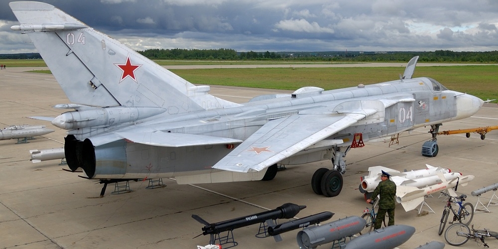 В Кыргызстан перебазировали шесть фронтовых бомбардировщиков Су-24М