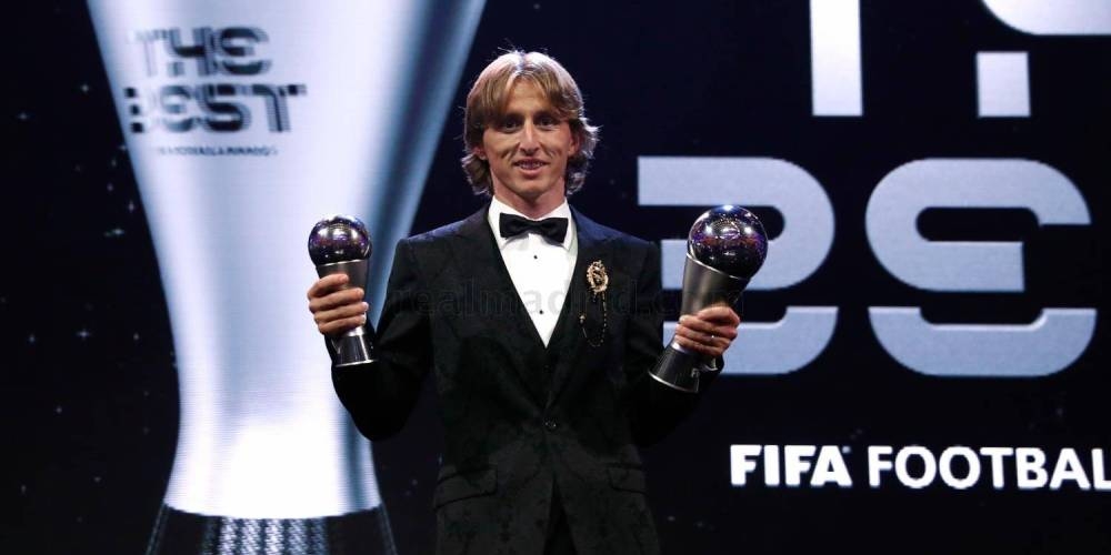 Хорвата Луку Модрича признали футболистом года по версии ФИФА