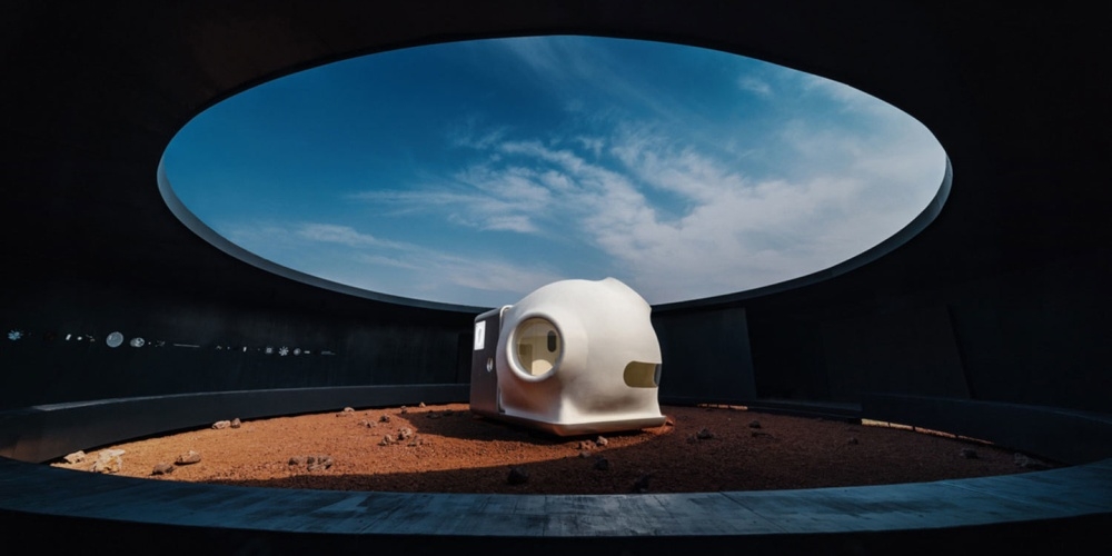 Xiaomi разработала «жилище» для будущих колонизаторов Марса