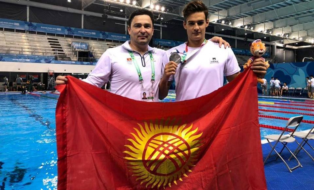 Пловец Денис Петрашов (Кыргызстан) стал серебряным призером юношеских Олимпийских игр