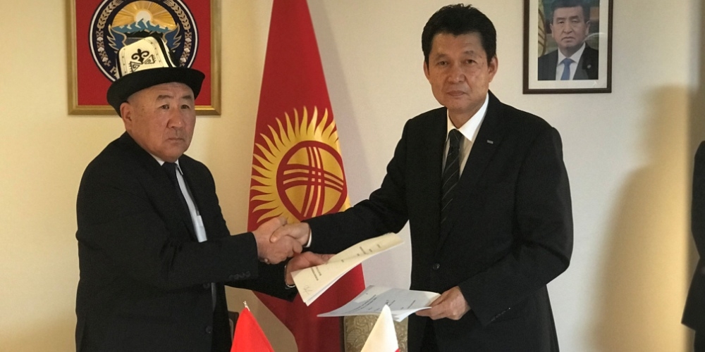 Япония выделила КР грант на строительство лавинозащитных ограждений на  автодороге Бишкек – Ош