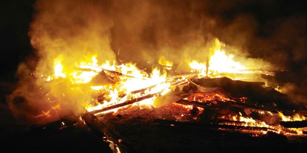В селе Жаны-Жер при пожаре в жилом доме погибли две женщины