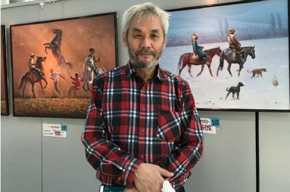 Картины кыргызстанского художника покорили Всемирную организацию интеллектуальной собственности