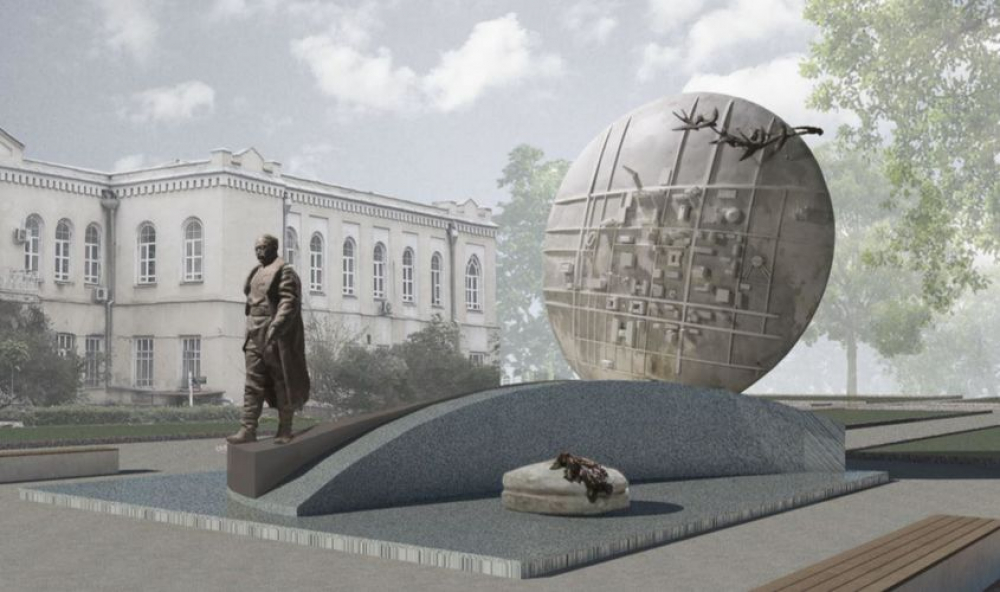 Мэрия Бишкека: Бронзовый памятник Бишкек баатыру готов