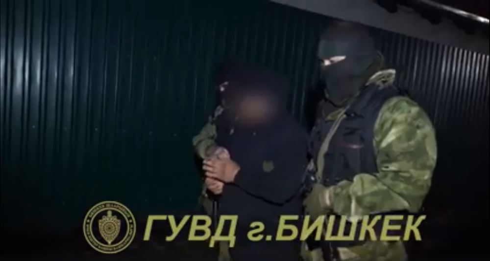 В Бишкеке задержан активный член ОПГ Камчибека Кольбаева по прозвищу Чач (видео)