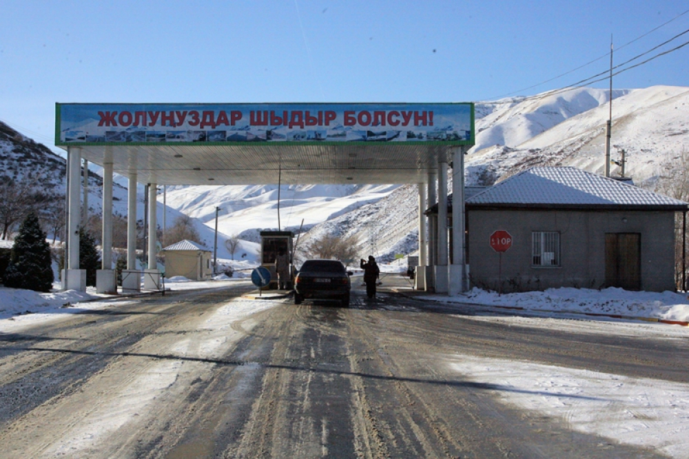 Пост «Сосновка» на автодороге Бишкек – Ош работает в обычном режиме