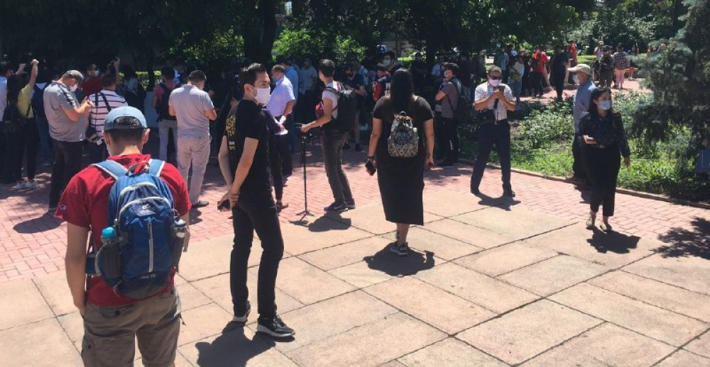 В Бишкеке начинается гражданский марш #ReАкция3.0 за свободу слова (фото, видео)
