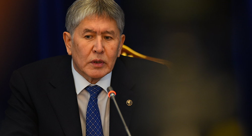 Экс-президент Кыргызстана Алмазбек Атамбаев заболел бронхитом