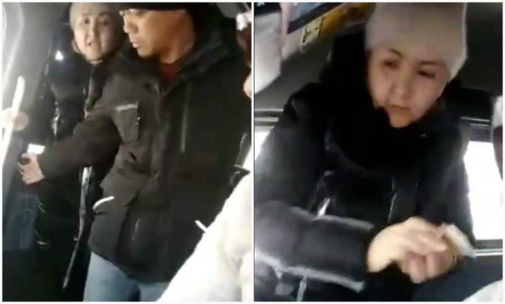 В Бишкеке пассажирка избила водителя маршрутки