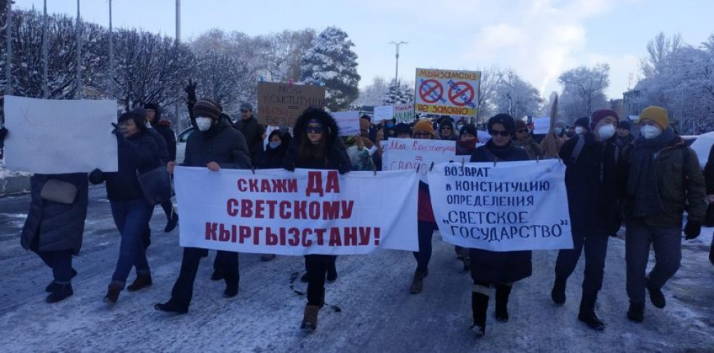 Митинги против референдума Садыр Жапаров назвал бесполезными и бесперспективными