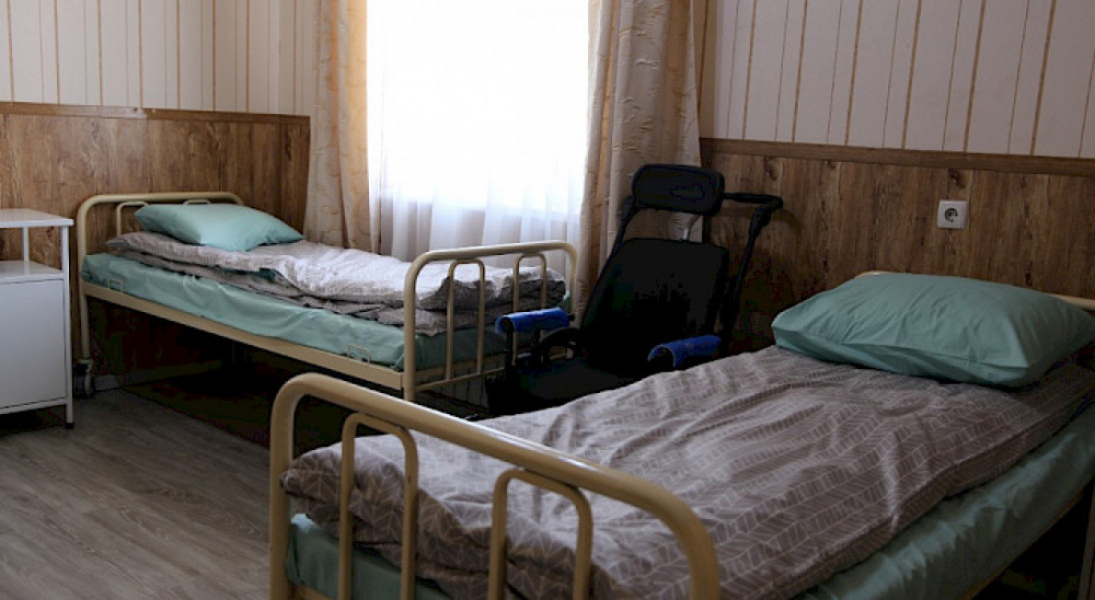 В жилмассиве "Мурас-Ордо" открыли хоспис для тяжелобольных людей без определенного места жительства