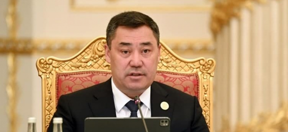 Садыр Жапаров озвучил свою позицию по ситуации в Афганистане и вопросу кыргызско-таджикской госграницы