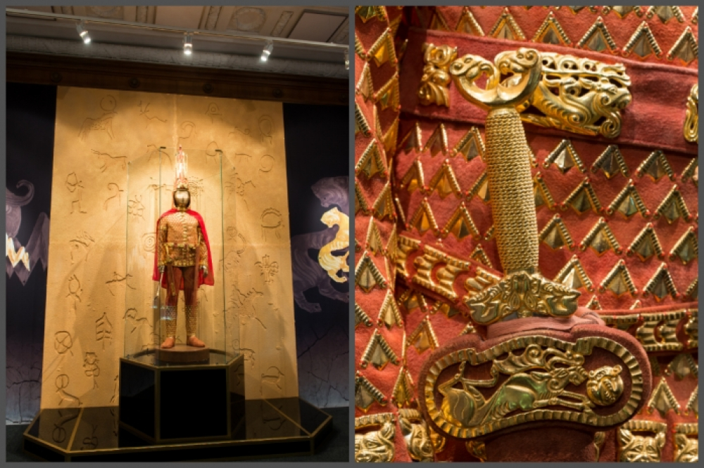 Знаменитого казахского "Золотого человека" можно увидеть в Музее ИЗО с 8 по 13 октября