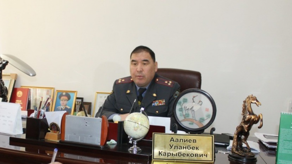 Задержан начальник УВД Октябрьского района Бишкека