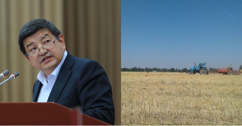 Акылбек Жапаров перевел 18 гектаров сельхоз земель в населенные пункты