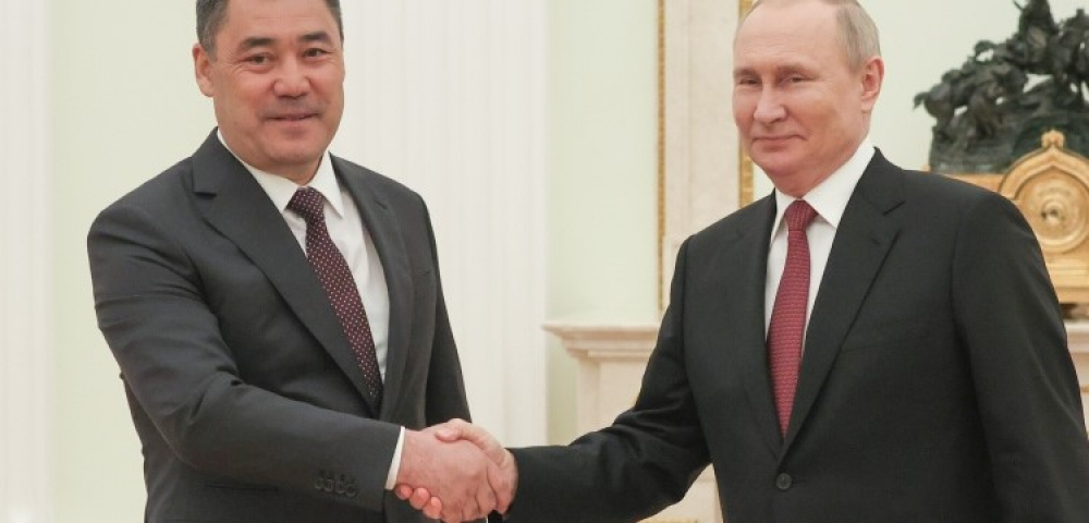 Путин и Жапаров обсудили вопросы двустороннего сотрудничества