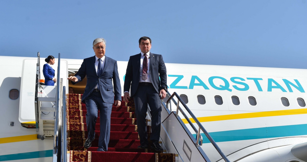 В Кыргызстан с официальным визитом прибыл президент Казахстана Касым-Жомарт Токаев