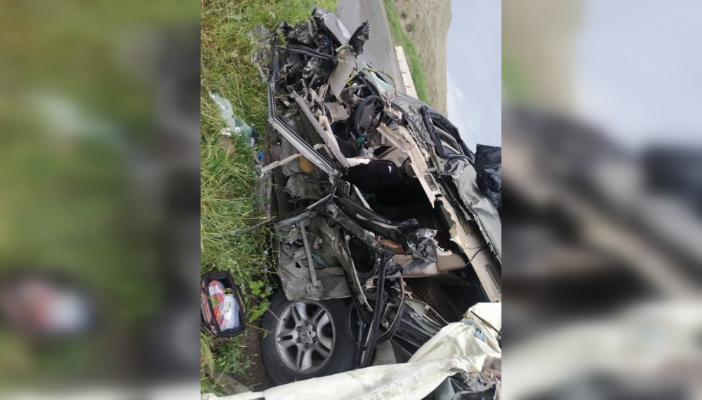 На трасе Бишкек-Ош в аварии погибли два человека
