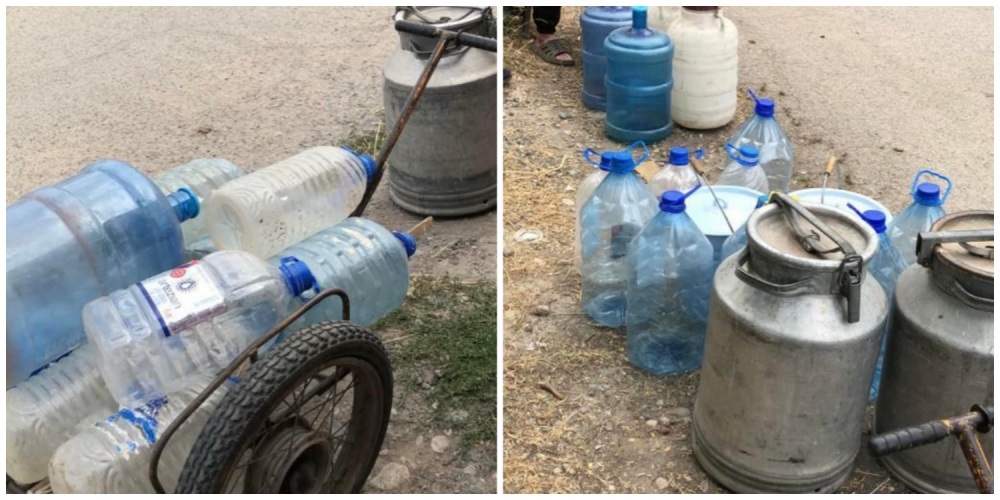 Жители Таш-Дёбё сутками без питьевой воды. Сеид Атамбаев требует местные власти решить проблему