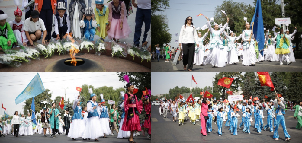 В Бишкеке прошел Международный этно-карнавал