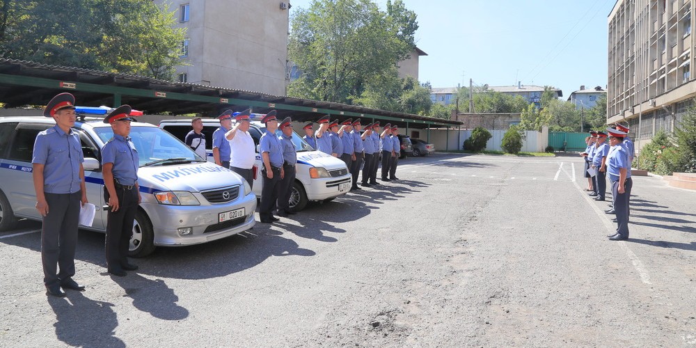 В Чуйской области начали работать два передвижных приемных пункта милиции